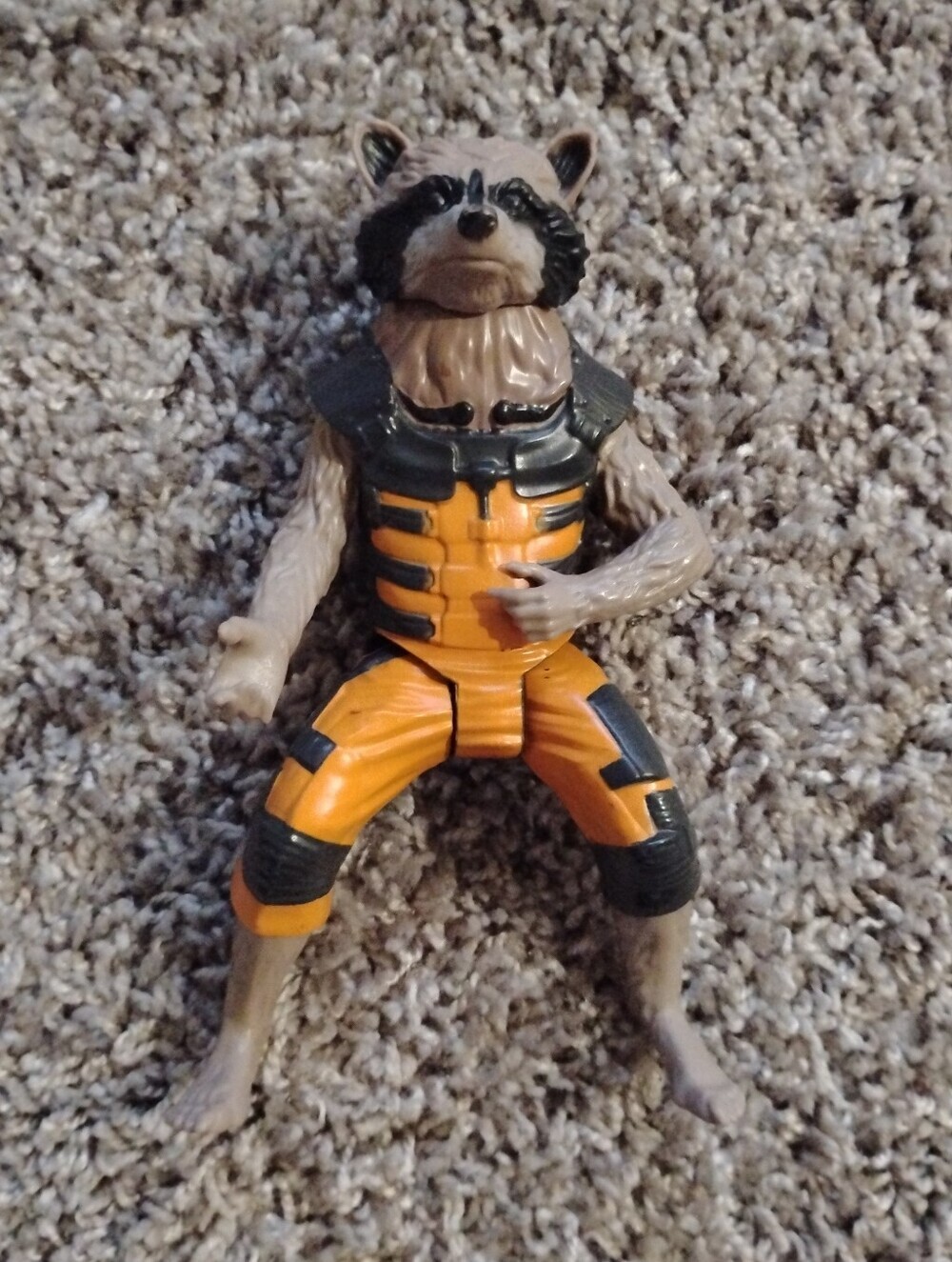 Marvel Guardians of the Galaxy Rocket Raccoon Action Figure - Loose / Pre-Owned